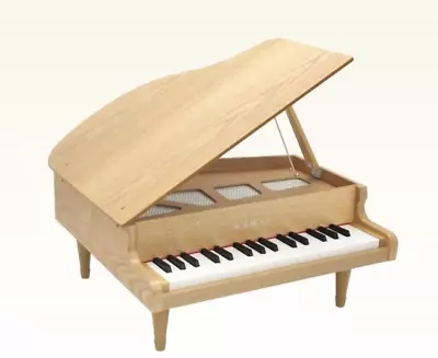 KAWAI Mini Grand Piano 1144 32-keys Natural Brown Educational Toy Japan • $220