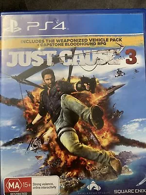 Just Cause 3 PS4(b40/17) Free Postage Disc Only • $30