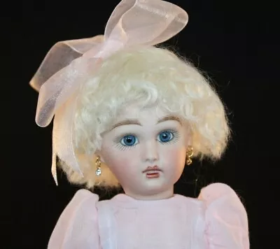 Antique Repro Bleuette & More  Ethyl  Mohair Wig Size 5-67-89-1011-1213-14 • $35