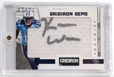 2012 Gridiron Rookie Gridiron Gems Jerseys Jumbo Kendall Wright Jersey #99/299 • $14.99