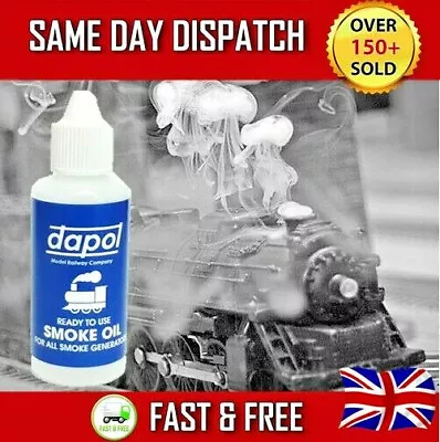 Smoke Fluid Liquid - Model Train - G Scale - Lgb - G Gauge - Free Next Day Post • £11.99