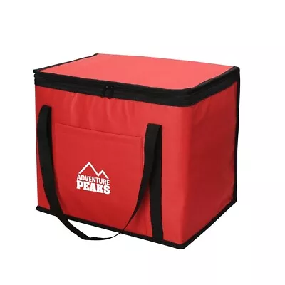 Extra Large 30/60L Insulated Cooler Cool Bag Box Picnic Camping Food Drink Ice • £9.95