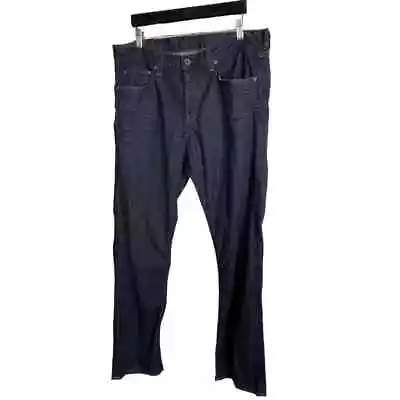 J. Brand Walker Boone Relaxed Straight Leg Button-Fly Blue Jeans Size 36 X 35 • $35