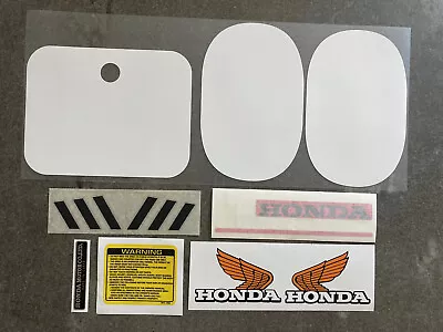 Honda QR50 1984 Decal Set/ Sticker Kit Including Backgrounds • $80.43