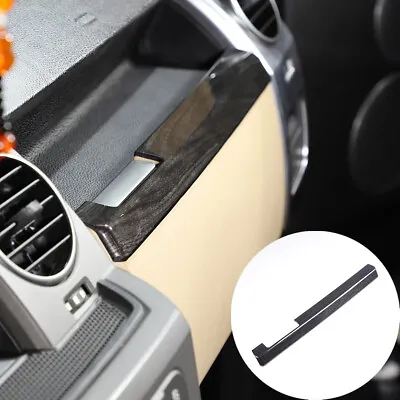 ABS Black Wood Grain Dashboard Storage Box Decorative For Land Rover Discovery 3 • $36.99