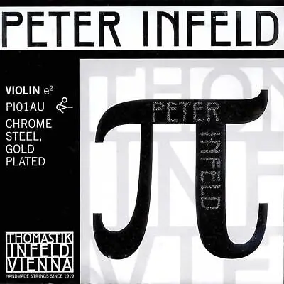 Peter Infeld Violin E String - Gold-plated/chromesteel: Medium • $18.80