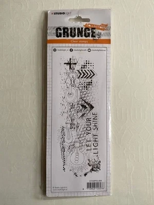 £0.99 • Buy Huge Craft Room Clear Out- Studio Light Grunge Collection Stamp - L494