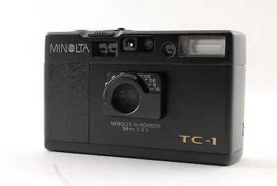 [Top MINT] Minolta TC-1 Limited 70th Limited Black 35mm Film Camera From JAPAN • $1929.99