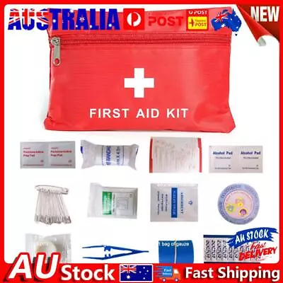 Portable Outdoor First Aid Medical Kit Bag Travel Outdoor Camping Medicine Pouch • $8.34