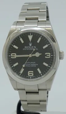 Rolex Ref 214270 Steel Auto 39 Mm Mark 1 Oyster Perpetual Explorer 1 On Oyster • $13000