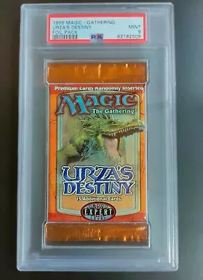 MTG Magic 1999 Urza's Destiny Booster Pack PSA 9 Mint Free Express Shipping! • $299.90