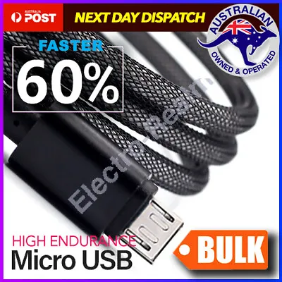Micro USB Cable Charging Charger Long Cord 1M 2M 3M For Android Samsung Galaxy • $5.65