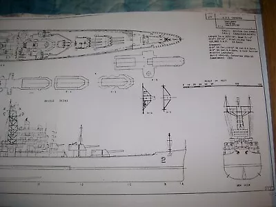 USS CANBERRA   Boat Model Boat Plans • $19.87