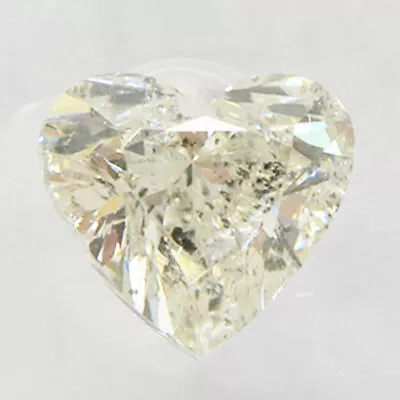 $625 • Buy Loose Heart Shaped Diamond Natural Sealed 0.50 Carat J Color I1 IGI Certified