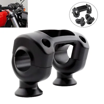 Handlebar Riser 1.25  Clamp Mount For Harley Breakout 114 FXBRS Street Bob FXBBS • $88.97