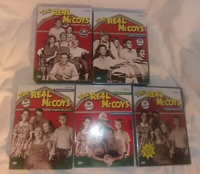 LOT OF 6 SEASONS OF THE REAL McCOYS DVD SETS VINTAGE TV SERIES DISCS LOOK GOOD • $149.99