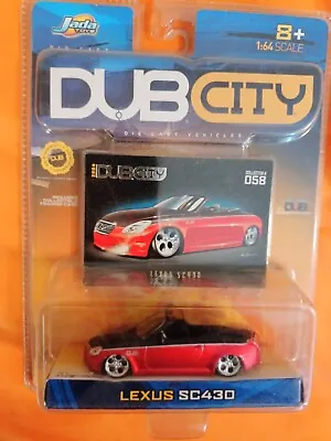 Dub City Lexus SC430 Jada Toys  1:64 • $12.50
