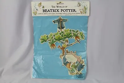 VINTAGE CLEAR PLASTIC With BEATRIX POTTER PETER RABBIT SCENES BABY MOBILE • $34