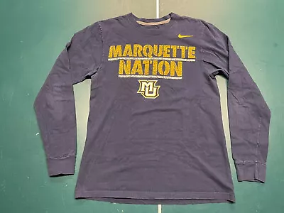 Marquette Warriors NCAA Nike Long Sleeve Shirt Size Small • $12.99