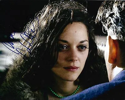 Marion Cotillard Signed 8x10 Photo In Person. Proof.  Dark Knight • $99.95