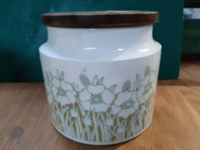 A Hornsea Storage Jar In The Fleur Pattern • £4.99