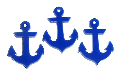 80s Retro Rockabilly Nautical Anchor Charms Pendants Kitsch Kawaii Unique • £1
