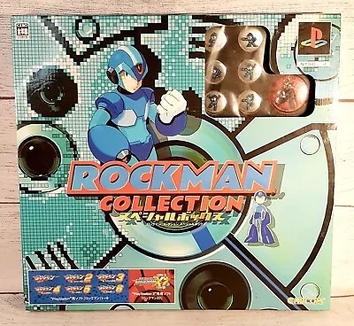 PS1 & PS2 Rockman Collection Special Box (Mega Man 1~6 + X7) Limited Edition Set • $299