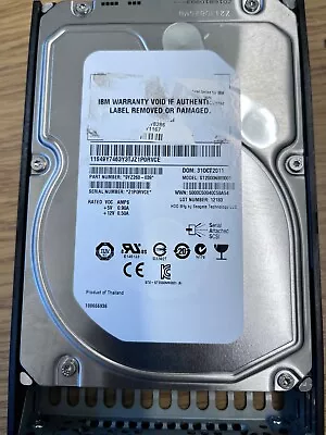 IBM  Seagate 2TB 7.2K 3.5  SAS 64MB ST2000NM0001 9YZ268 Hard Drive NOT SATA • £11.50