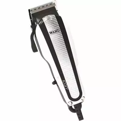 Wahl Professional Corded Icon Hair Clipper Taper Lever White/Chrome 8490-836 New • £65.25