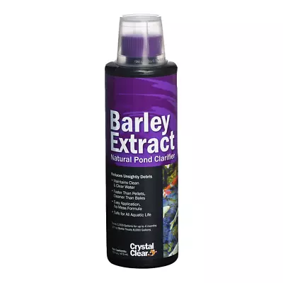 Crystal Clear Barley Extract Concentrate - Natural Liquid Pond Clarifier - 16 Ou • $27.16