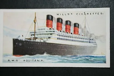 £4.99 • Buy RMS AQUITANIA    Cunard Liner    Vintage 1920's Card  MB21