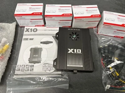 £399.99 • Buy X10 4ch Mobile CCTV DVR - Taxi - Camper - Van - Shed - Boat - 4 Cameras Inc