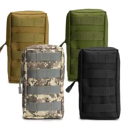 Molle Pouch Compact Utility Edc 600D Gadget Tactical Hanging Waist Bag Gear Tool • $9.79