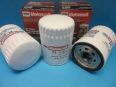 3 Genuine For FORD Engine Oil Filter Motorcraft FL-500S Replace OEM# AA5Z6714A • $33.95