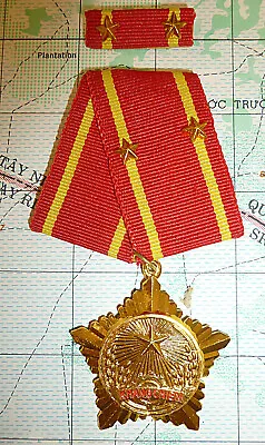 MEDAL - VC RESISTANCE ORDER - Viet Cong - KHANG CHIEN - NLF - Vietnam War C.157 • $51.66