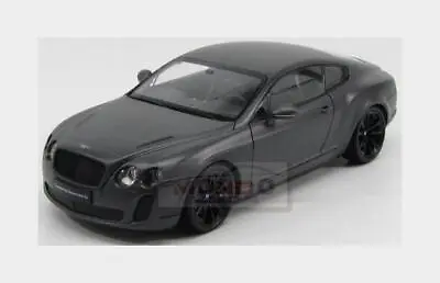 1:18 WELLY Bentley Continental Supersports 2009 Matt Grey Met WE18038MG Model • $134.38