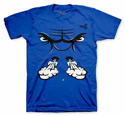 Shirt Match Jordan 5 Stealth 2.0 Shoes - Raging Face Tee • $23.99