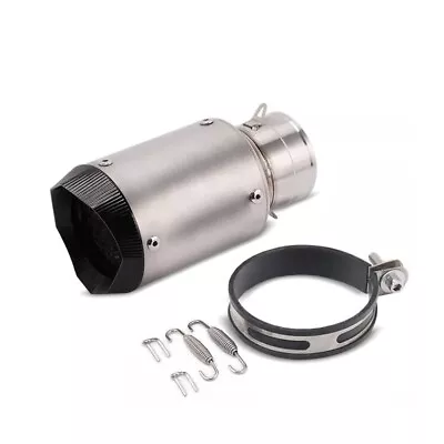 Exhaust Muffler M-GP Short For Kawasaki Ninja H2 / Carbon Titanium • £89.46