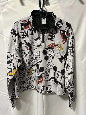 Women's The Disney Store Crop Mickey Mouse Jacket  Japan Disney Store Size XL • $23