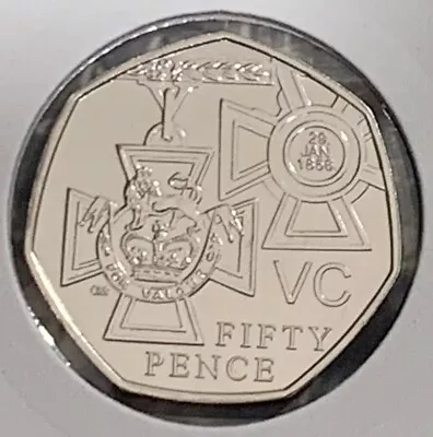 2006 50p Victoria Cross Fifty Pence COIN Brilliant Uncirculated BUNC UNC • £9.95