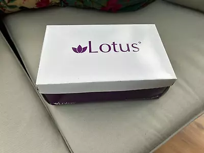 Lotus Betulia Womens Court Shoes Size 7 Black With Box Suede & Patent • £18