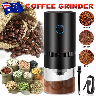 Electric Coffee Grinder Grinding Milling Bean Nut Spices Herb Blender Office • $25.25