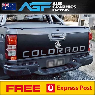 Tailgate Decal Sticker Kit FOR Holden Colorado 2012 - 2020 4x4 RG Stripes Decals • $75