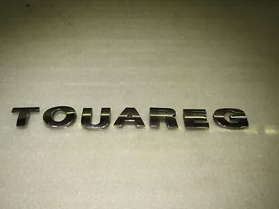 £39.88 • Buy VW Touareg Mk1 02-06 V10 Rear Tailgate Boot  Touareg  Badge Logo Letters -used