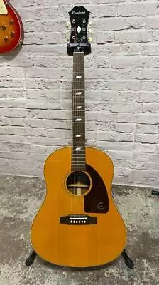 Epiphone Electric Acoustic Guitar Texan FT-79 Natural 2015s From Japan • $599