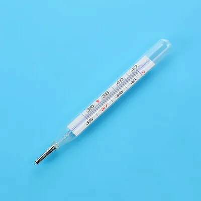 1Pc Medical Mercury FreeGlass Thermometer Clinical Measurement DeviIJ • $3.01