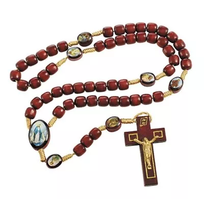 St Saint Michael Jude Joseph Francis Divine Mercy Rosary Prayer Beads Rosaries • $13.99