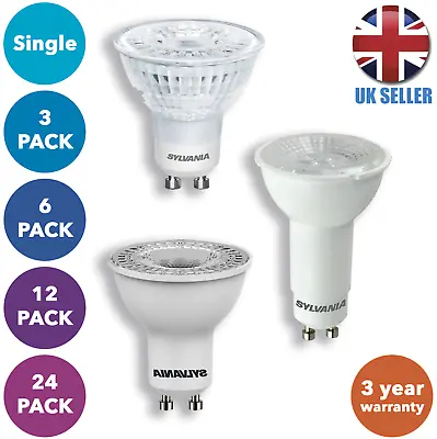 LED GU10 Lamp Lightbulbs Energy Saving 5W Spotlight Downlight A+ Light Bulb • £46.45