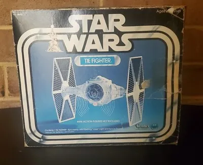 Star Wars Vintage 1977 Tie Fighter  W/ Box & Instructions  Kenner • $300