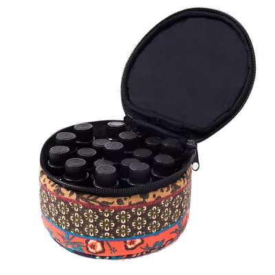 Essential Oil Organizer Canvas Fragrance Bag Storage Case Essence Holder • $13.39